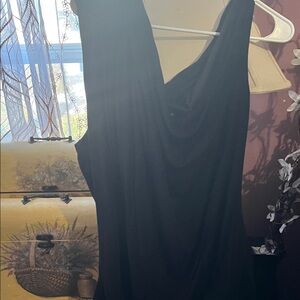 Fashion Nova Black Sleeveless Tunic